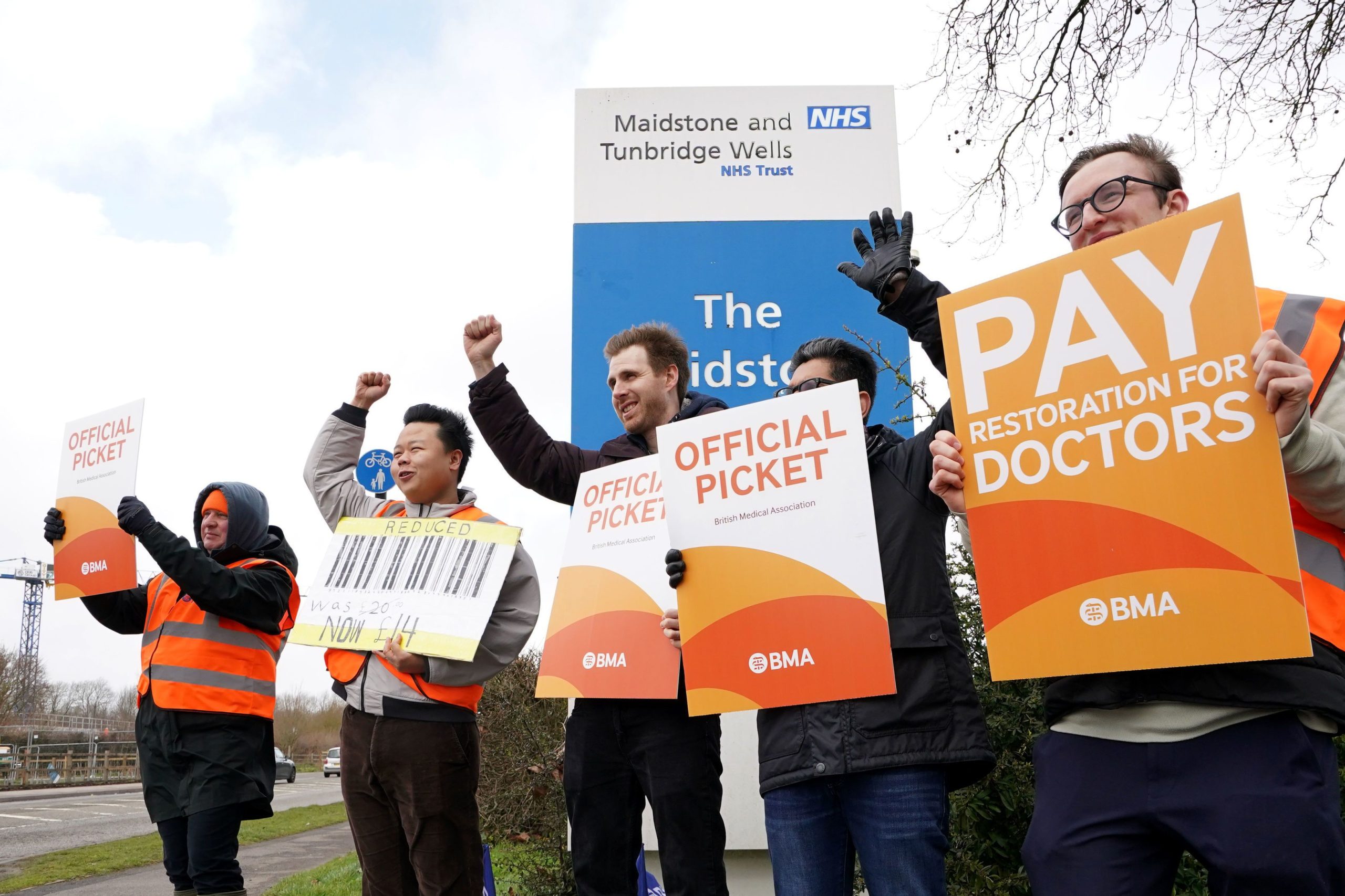 Junior doctors are due to walk out again on Easter week, from April 11 to 15