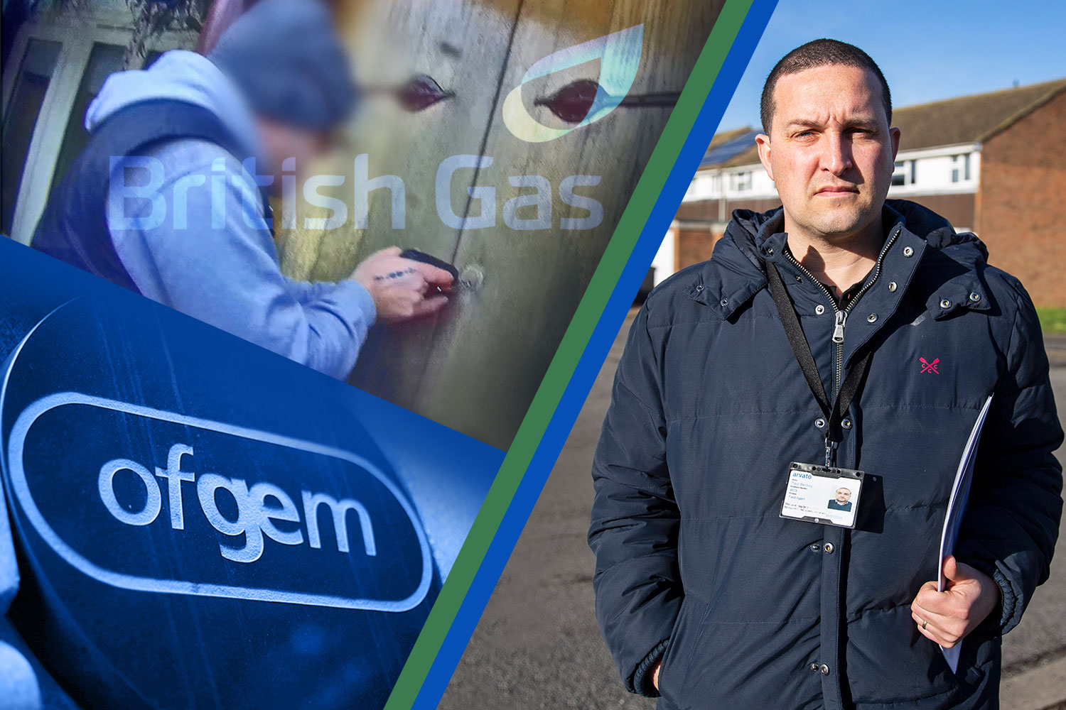 Paul Morgan­-Bentley worked with agents undercover to fit prepayment meters to British Gas clients’ homes